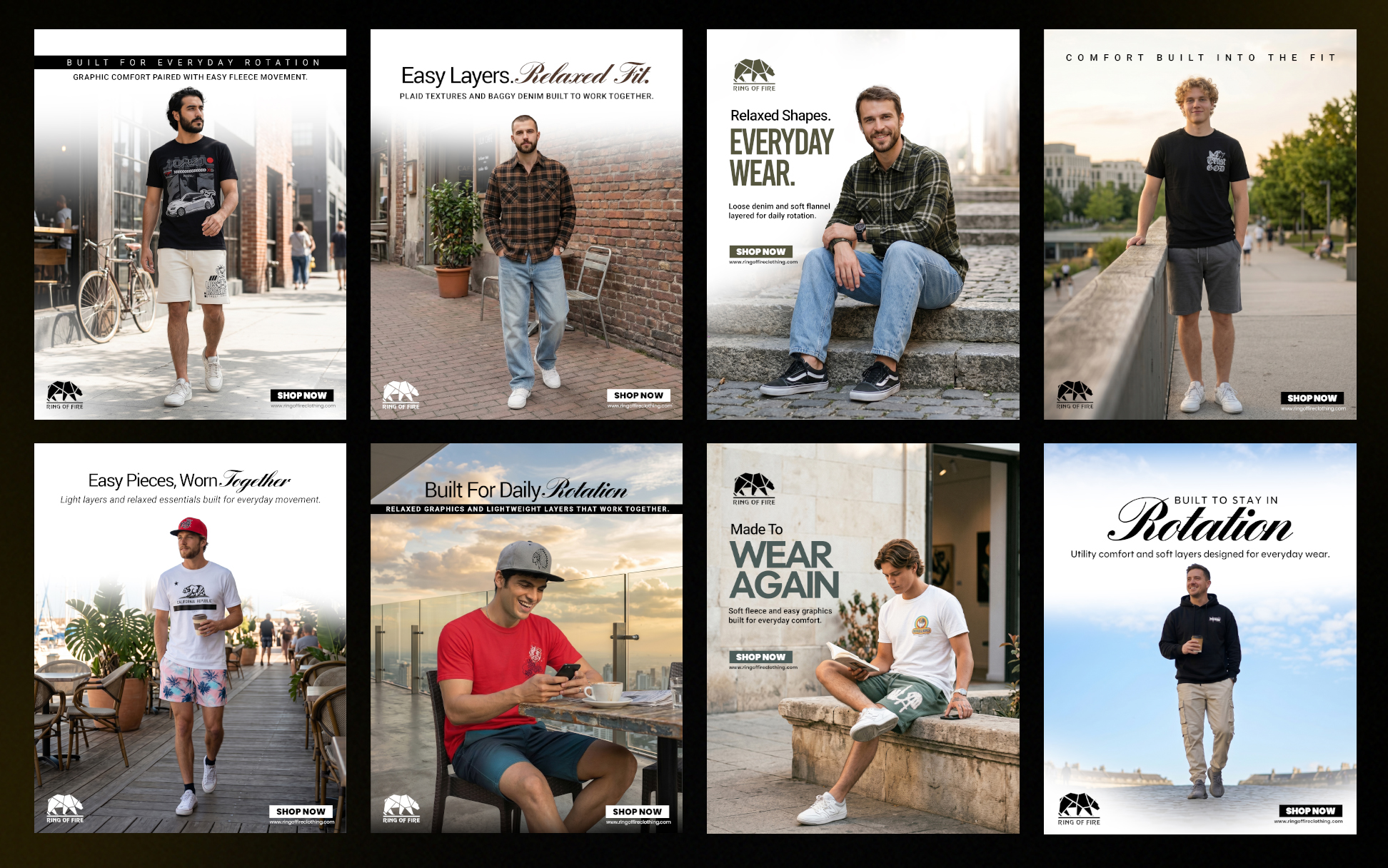 Ring of Fire Clothing — Social Media Content Design — The Marketing Mavericks™