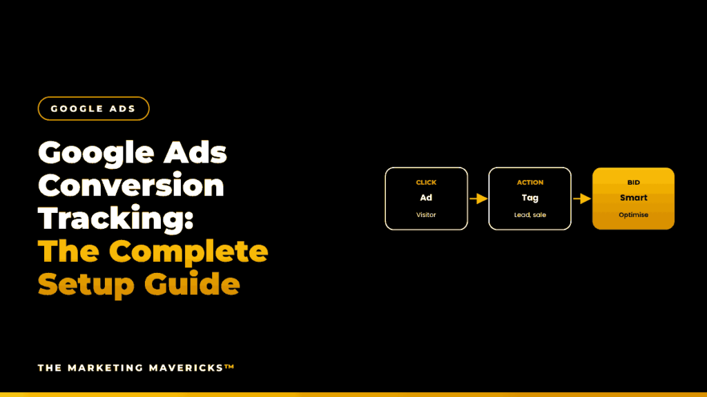 Google Ads conversion tracking: ad click, conversion tag and smart bidding