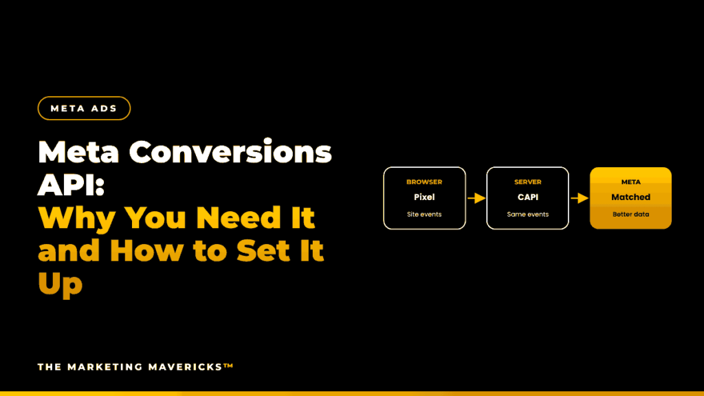 Meta Conversions API: pixel and server events matched for better data