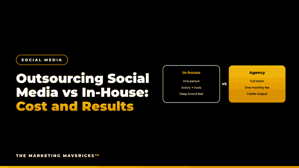 Outsourcing social media vs hiring in-house: cost and output comparison